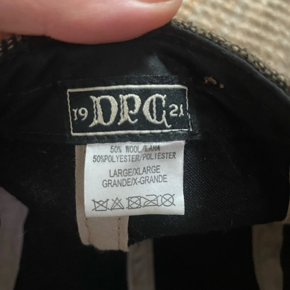 DPG 1921 Patchwork Tweed Flat Cap - Picture 5 of 5